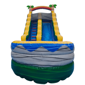 18' Tropical Water Slide