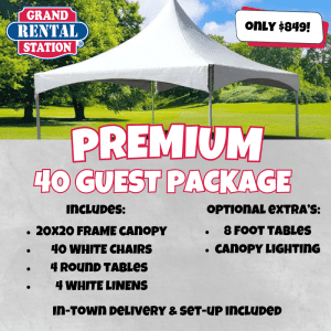Premium 40 Guest Package