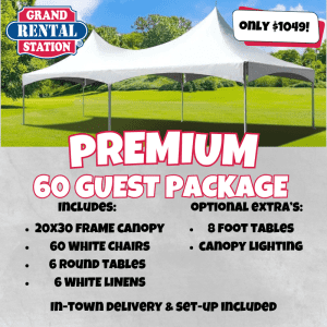 Premium 60 Guest Package