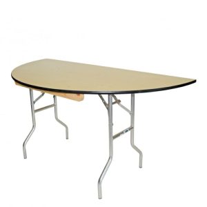 60" Half Round Sweet Heart Table