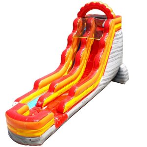 18' Fire Water Slide