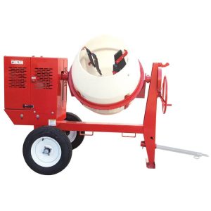 Tow Behind Gas Cement Mixer