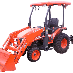 Tractor w/York Rake