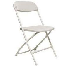 White Folding Chair