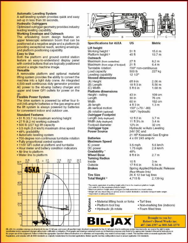 51ft 4Wheel Drive Lift - Image 4